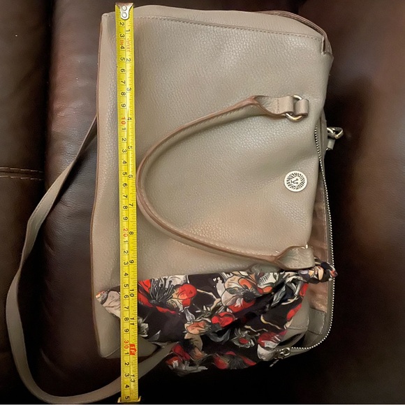 Anne Klein Gray Hand & Shoulder Bag - Picture 5 of 9